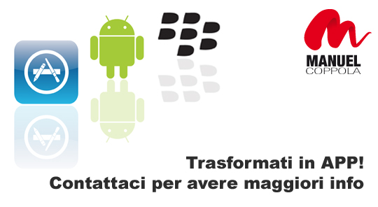 Immagine promozionale del sito Manuel Coppola